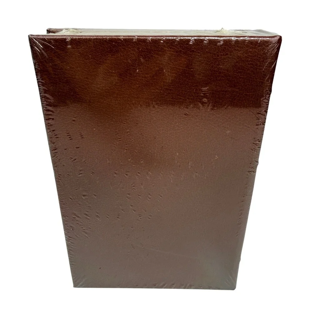 The Klondike Fever Pierre Berton Leather Bound Sealed Gold Gilt Book NEW